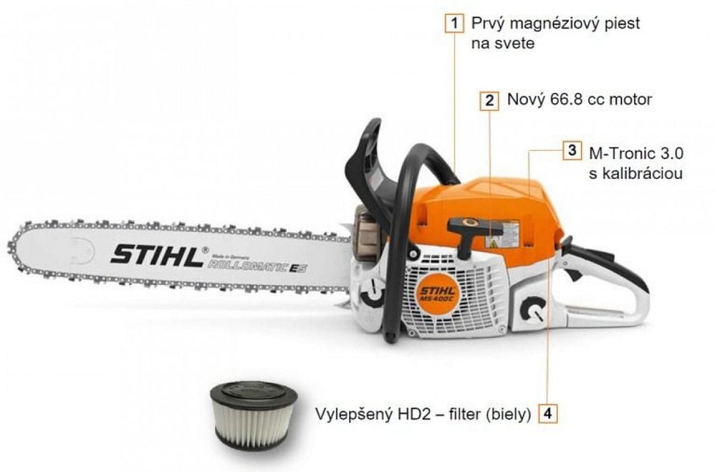 Motorová píla STIHL MS 400 C M benzínová Predos BB